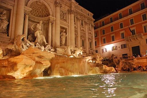 Rzym - fontanna di Trevi